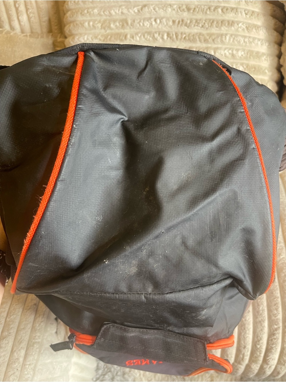 DeMarini Voodoo Baseball Softball Equipment Backpack Black Orange - Picture 11 of 11